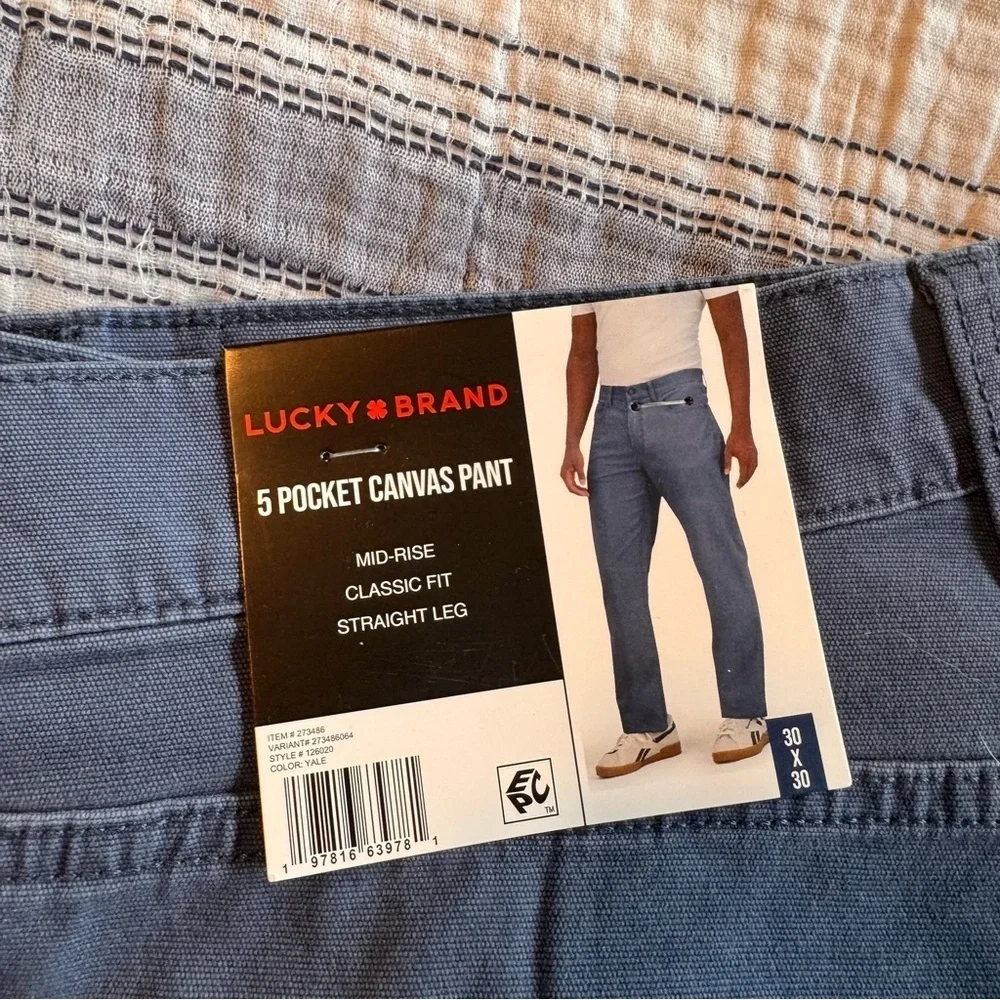 Lucky Brand Straight Fit‎ 5 Pocket pant 30” inseam